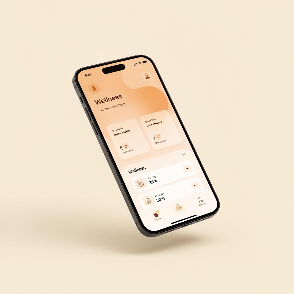 LivePilates4U app on a phone
